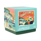 Uncork the Sweet Life – 140‑Piece Mini Jigsaw Puzzle by Lantern Press