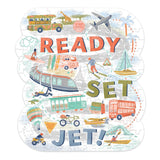 Ready. Set. Jet! – 140‑Piece Mini Jigsaw Puzzle by Lantern Press