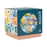 Well Traveled – 140‑Piece Mini Jigsaw Puzzle by Lantern Press