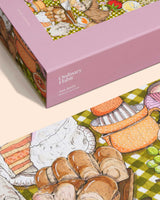 Brunch and Cats - 1000-Piece Jigsaw Puzzle by Ordinary Habit