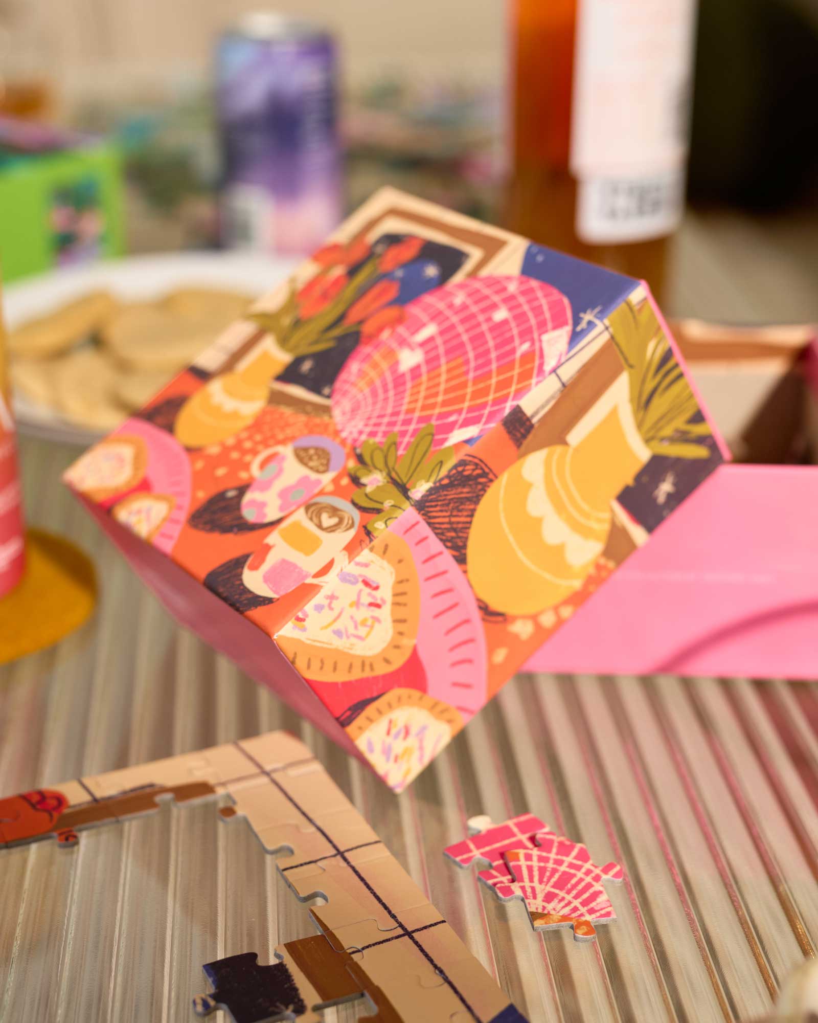 Disco Tea - 100-Piece Jigsaw Puzzle by Ordinary Habit