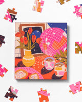 Disco Tea - 100-Piece Jigsaw Puzzle by Ordinary Habit