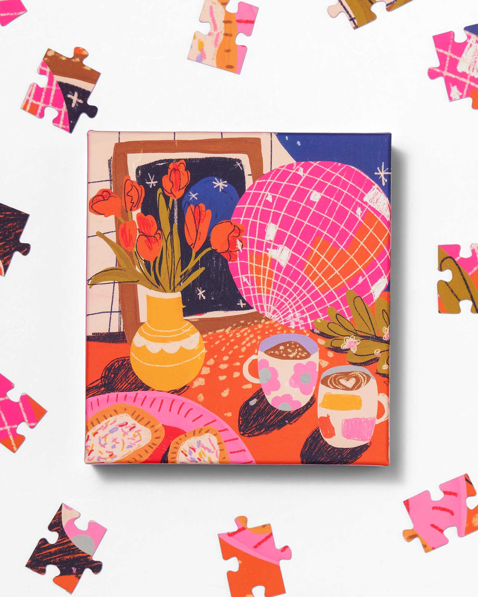 Disco Tea - 100-Piece Jigsaw Puzzle by Ordinary Habit