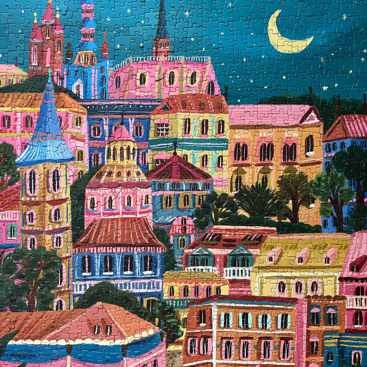 Evening in Prague - 1000 Piece Jigsaw Puzzle by Puzzle Weekend