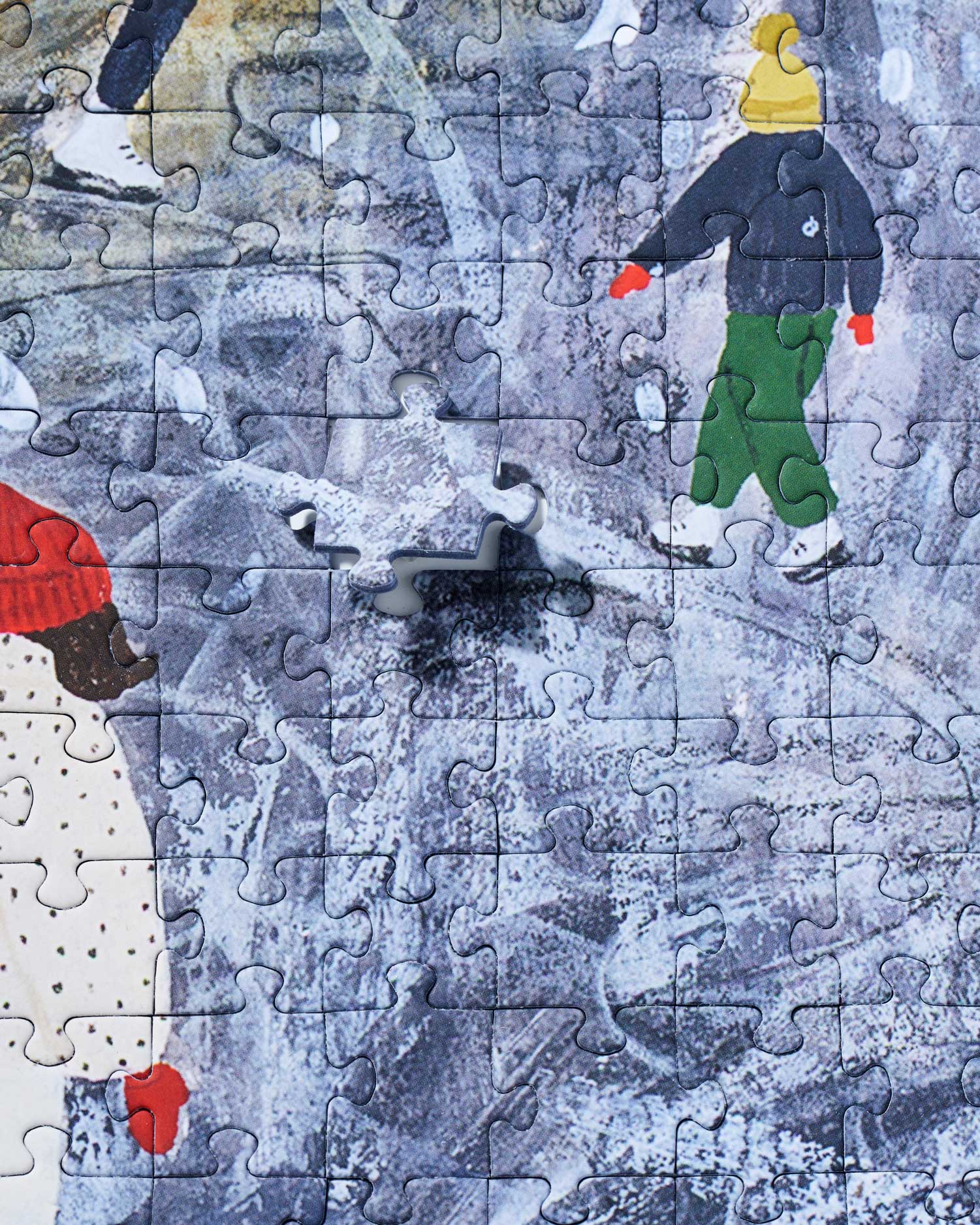 Ice Skating on the Canal Puzzle - 1000-Piece Jigsaw Puzzle by Ordinary Habit