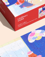 Looking for Meaning at the Dinner Party - 100-Piece Jigsaw Puzzle by Ordinary Habit