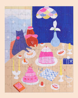 Looking for Meaning at the Dinner Party - 100-Piece Jigsaw Puzzle by Ordinary Habit
