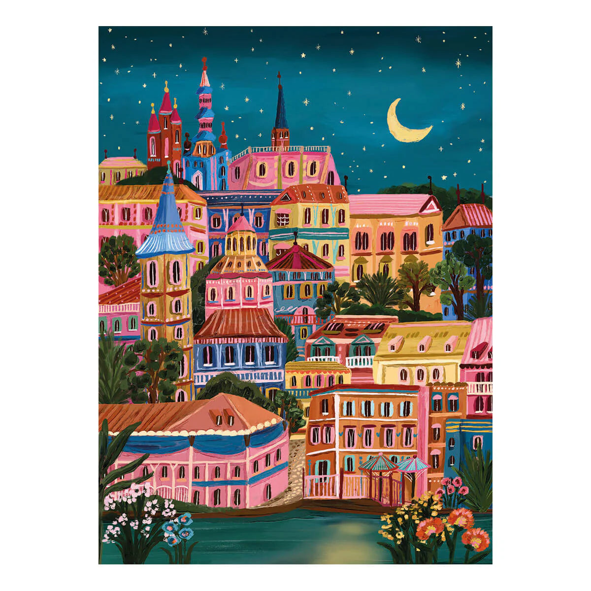 Evening in Prague - 1000 Piece Jigsaw Puzzle by Puzzle Weekend