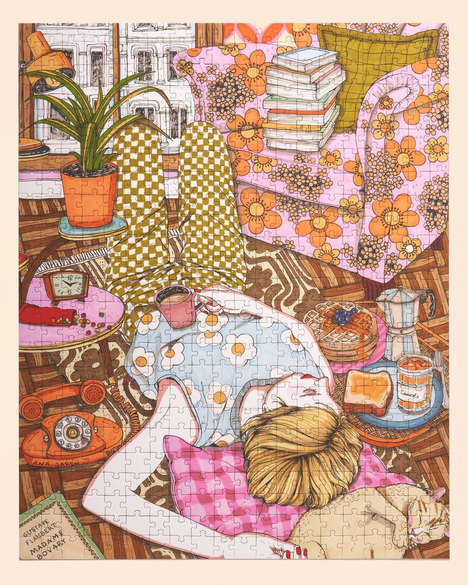 Nap Time - 500-Piece Jigsaw Puzzle by Ordinary Habit