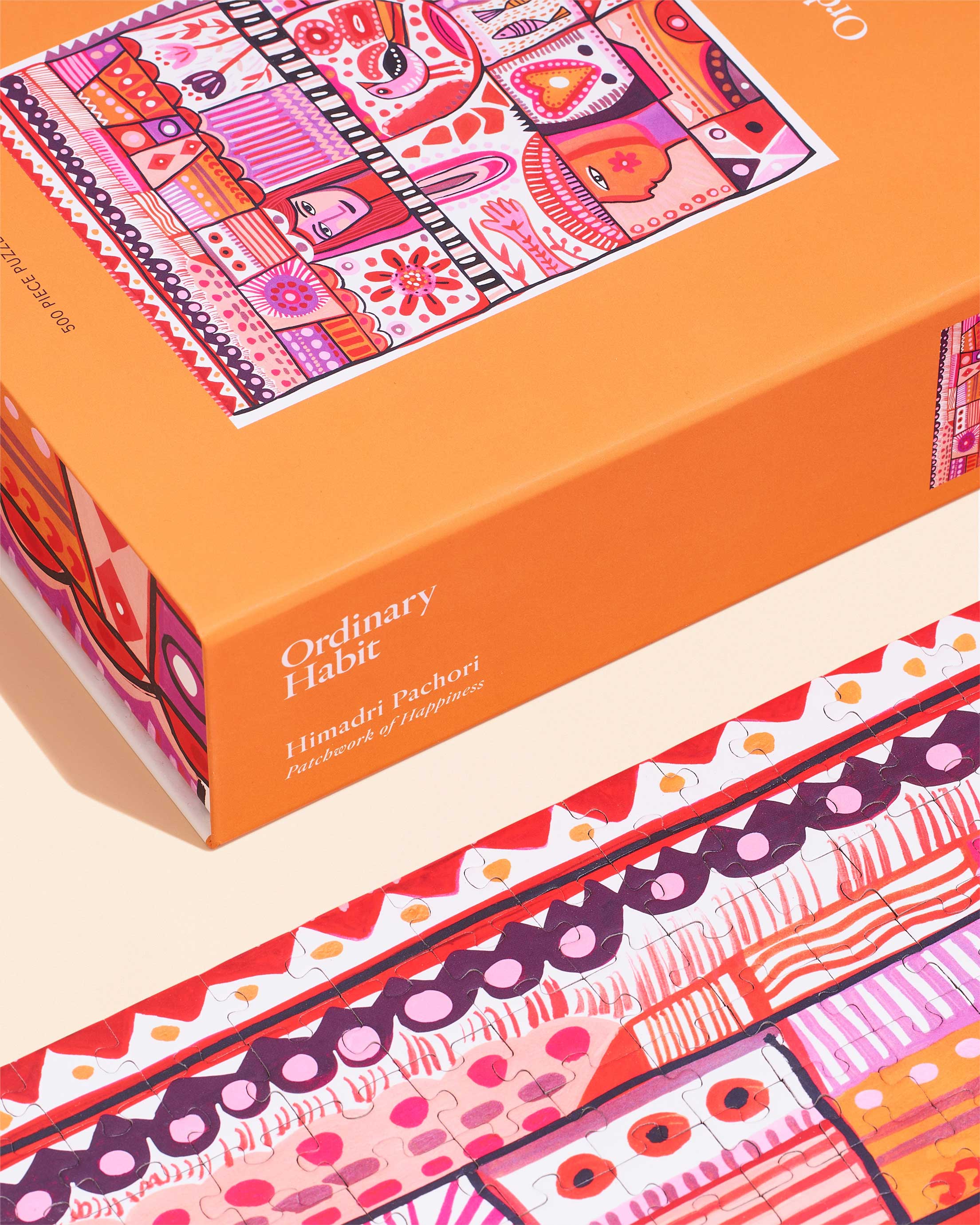 Patchwork of Happiness - 500-Piece Jigsaw Puzzle by Ordinary Habit