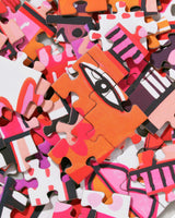 Patchwork of Happiness - 500-Piece Jigsaw Puzzle by Ordinary Habit