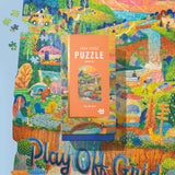 play off grid 1000 piece puzzle lantern press