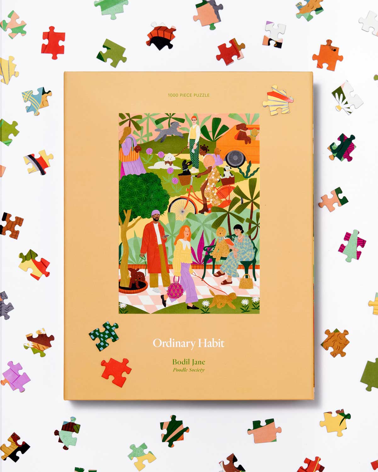 Poodle Society - 1000-Piece Jigsaw Puzzle by Ordinary Habit