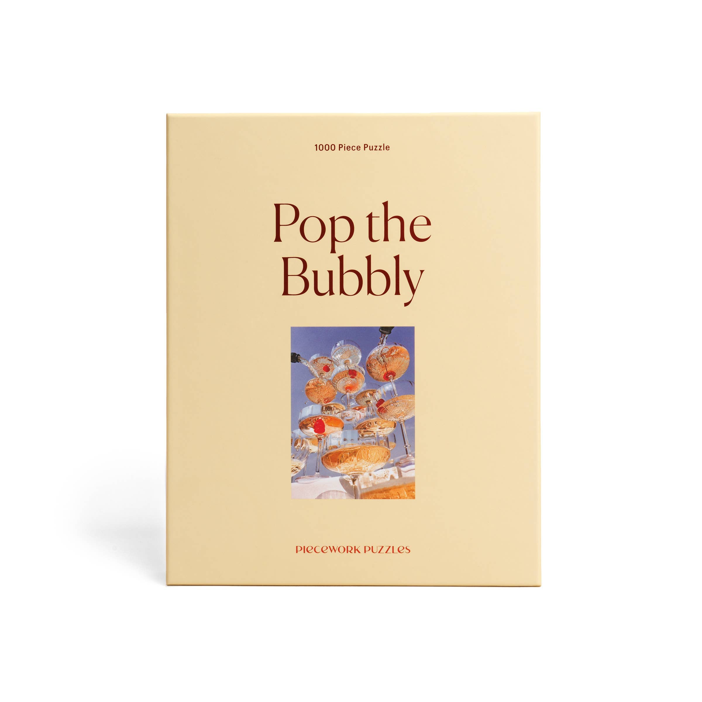 pop the bubbly 1000 piece jigsaw puzzle by piecework puzzles