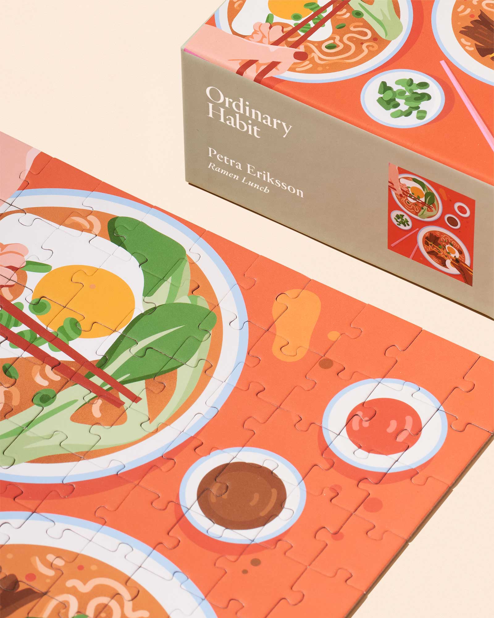 Ramen Lunch - 100-Piece Jigsaw Puzzle by Ordinary Habit