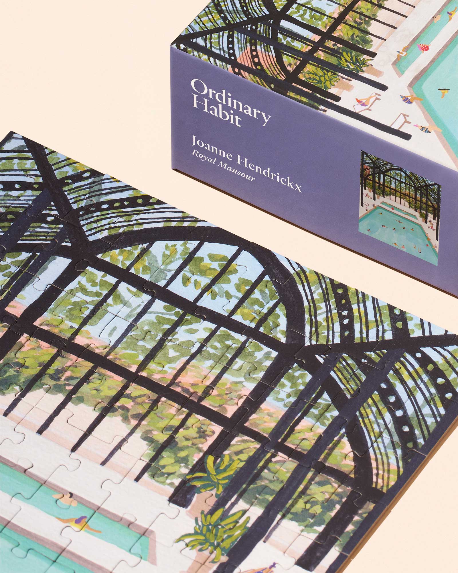 Royal Mansour - 100-Piece Jigsaw Puzzle by Ordinary Habit