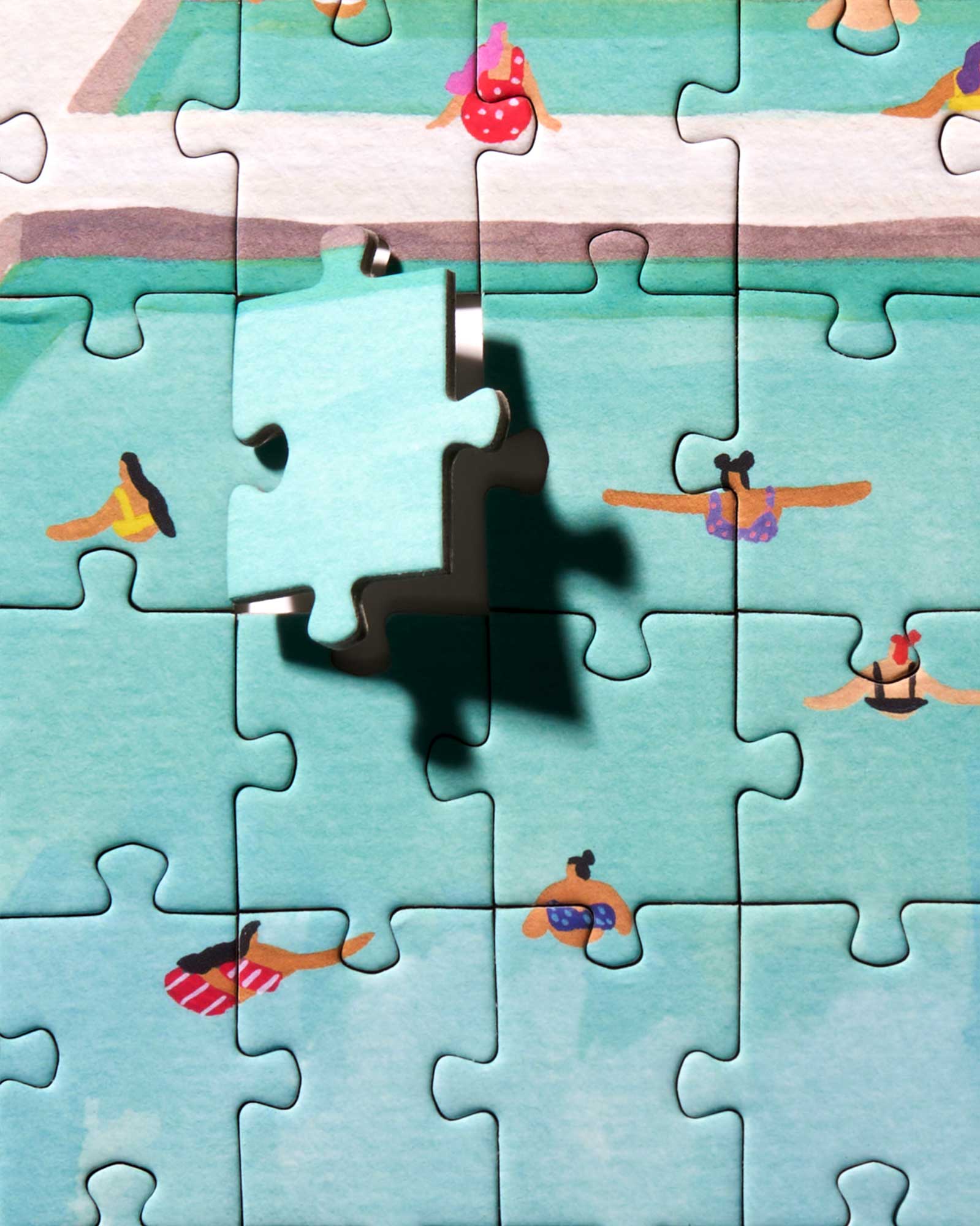 Royal Mansour - 100-Piece Jigsaw Puzzle by Ordinary Habit