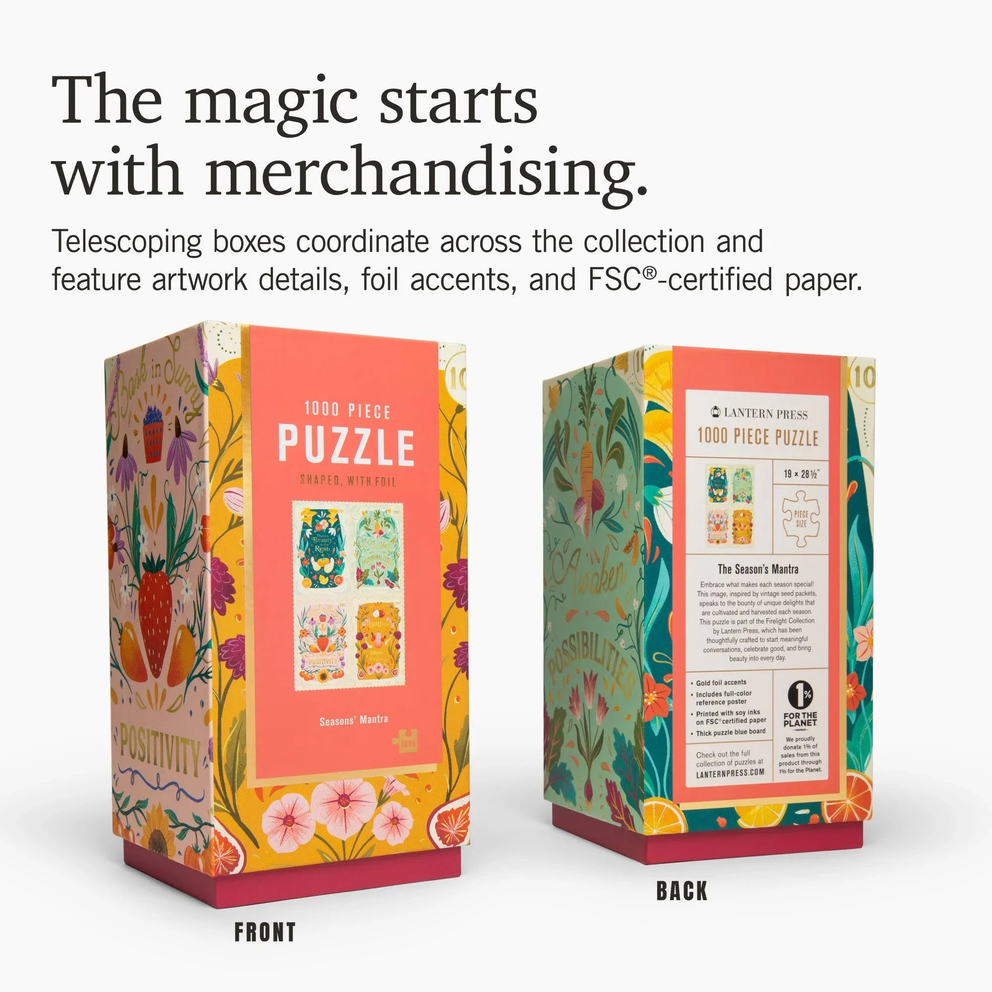 seasons mantra 1000 piece puzzle lantern press