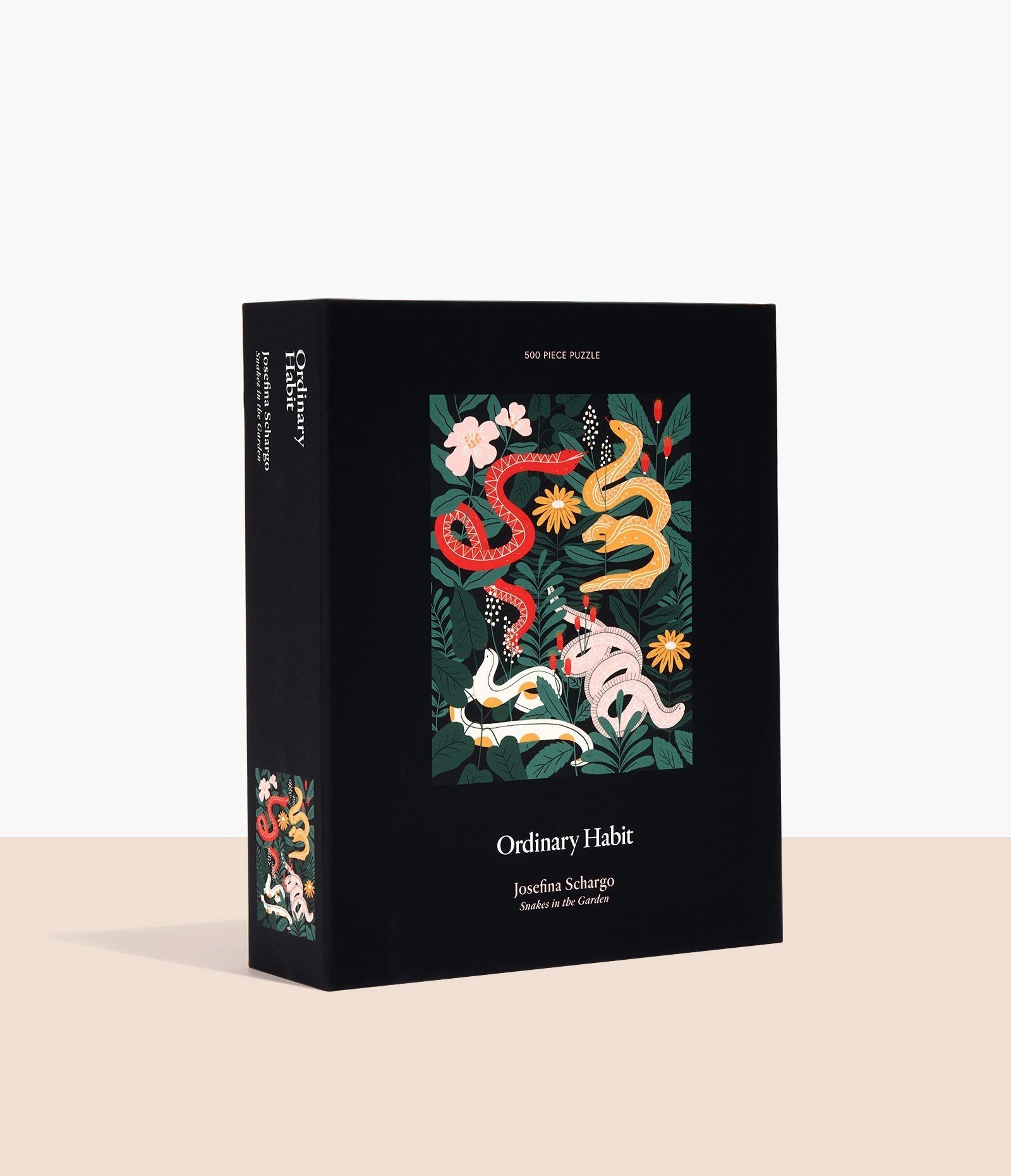 Snakes in the Garden - 500-Piece Jigsaw Puzzle by Ordinary Habit