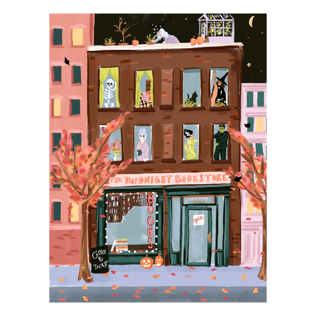 Spooky Street - 500 Piece Halloween Jigsaw Puzzle by Puzzle Weekend