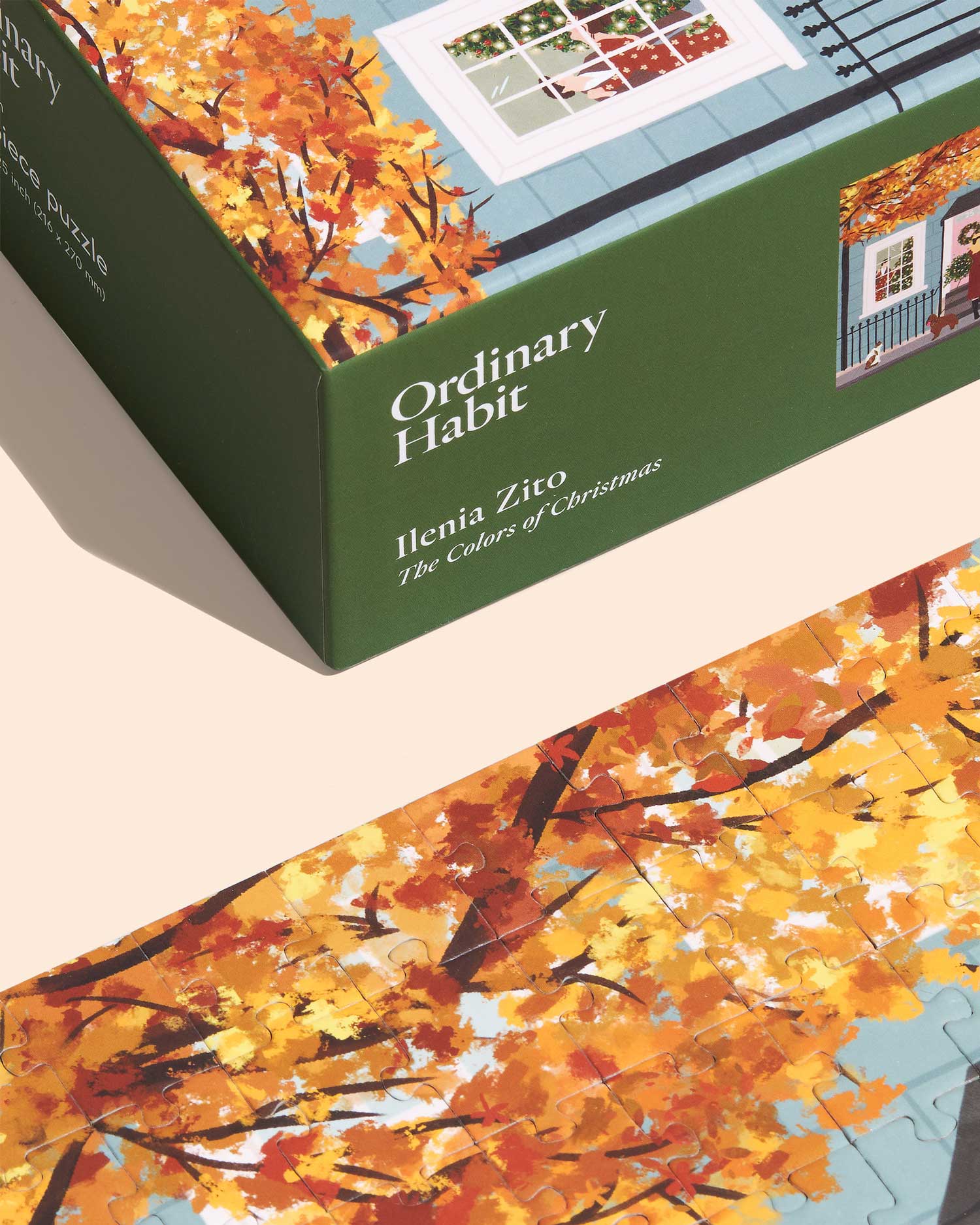 The Colors of Christmas - 100-Piece Jigsaw Puzzle by Ordinary Habit