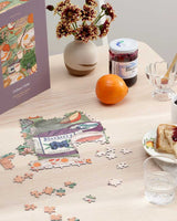 Breakfast with a View - 1000-Piece Jigsaw Puzzle by Ordinary Habit
