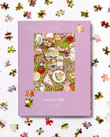 Brunch and Cats - 1000-Piece Jigsaw Puzzle by Ordinary Habit