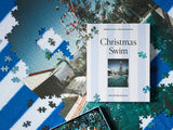 christmas swim 1000 piece jigsaw puzzle by piecework puzzles