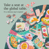global table 750 piece puzzle lantern press