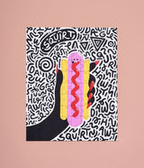 Hot Dog Monster - 100-Piece Jigsaw Puzzle by Ordinary Habit
