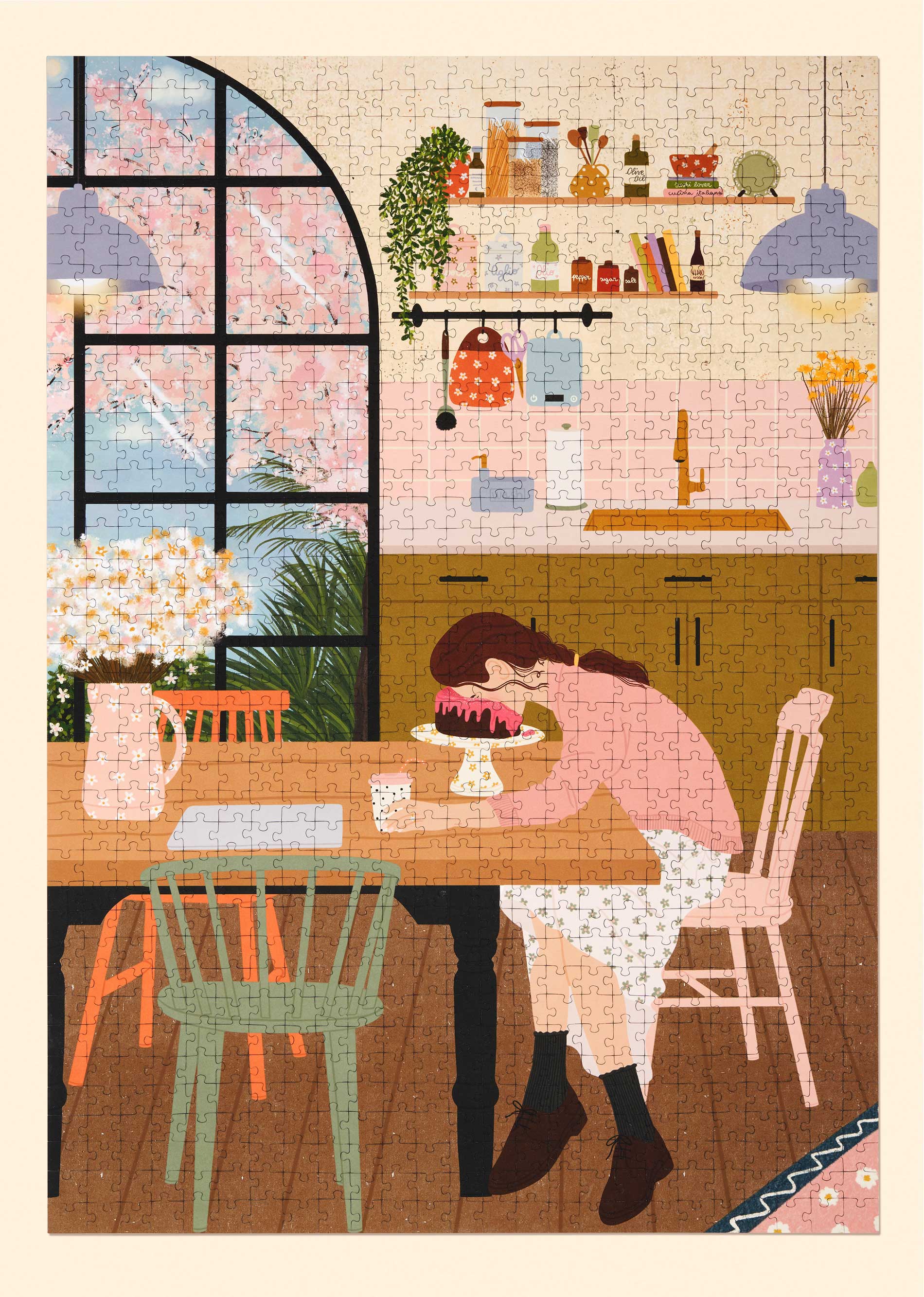 It Can't Be Monday Yet - 1000-Piece Jigsaw Puzzle by Ordinary Habit