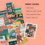 leave no trace 1000 piece puzzle firelight collection lantern press