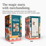 leave no trace 1000 piece puzzle firelight collection lantern press