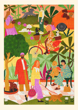 Poodle Society - 1000-Piece Jigsaw Puzzle by Ordinary Habit