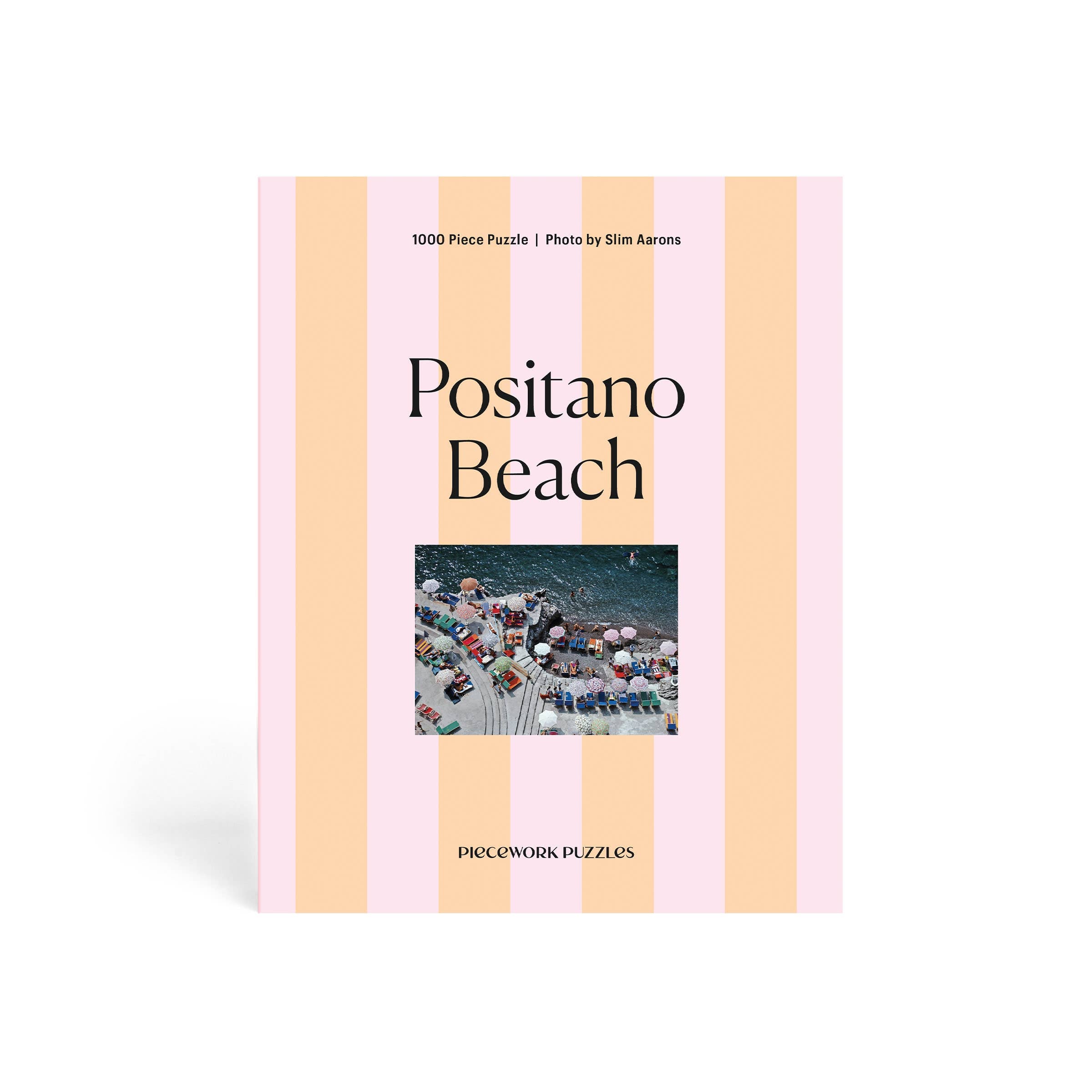 positano beach 1000 piece jigsaw puzzle by piecework puzzles