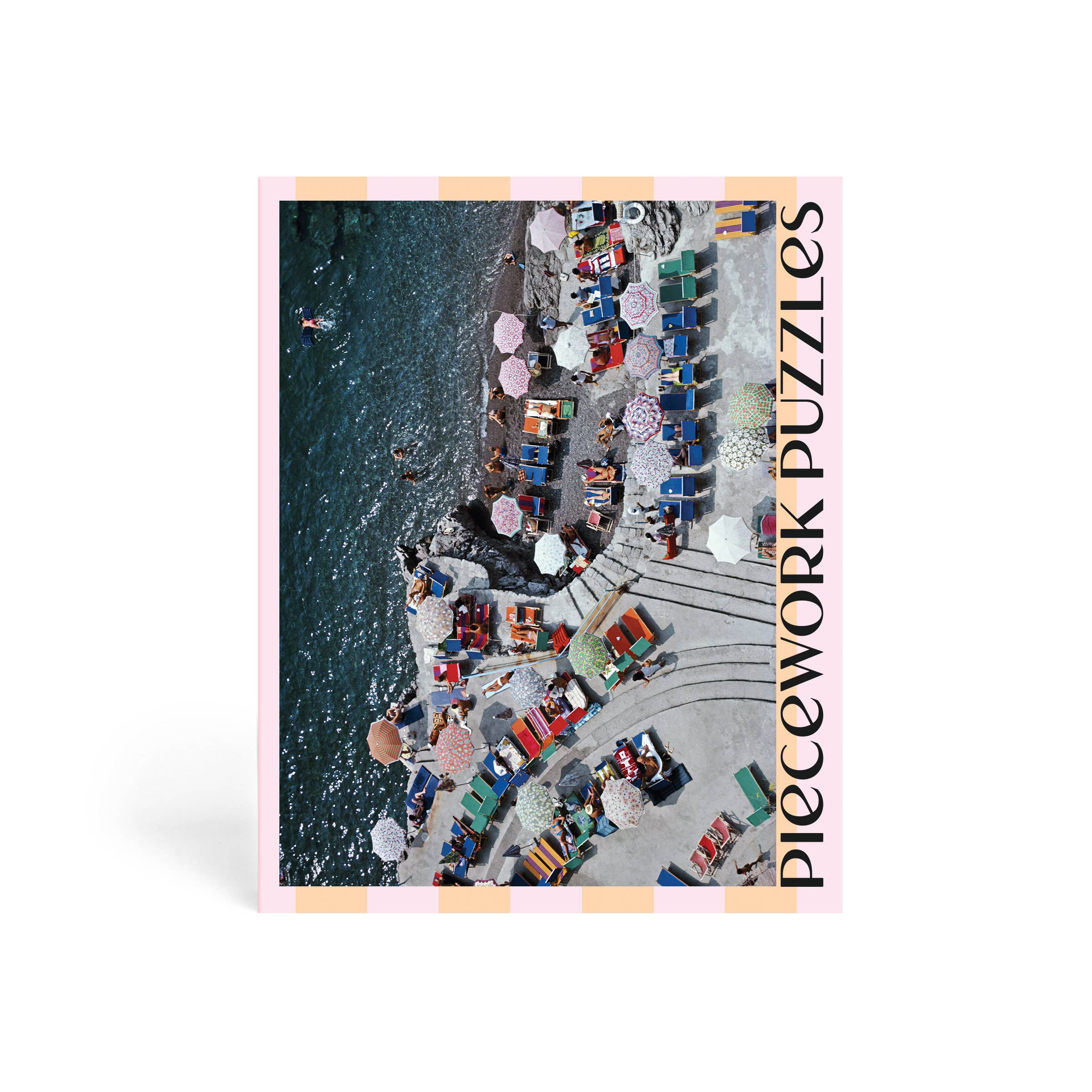 positano beach 1000 piece jigsaw puzzle by piecework puzzles