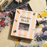 positano beach 1000 piece jigsaw puzzle by piecework puzzles