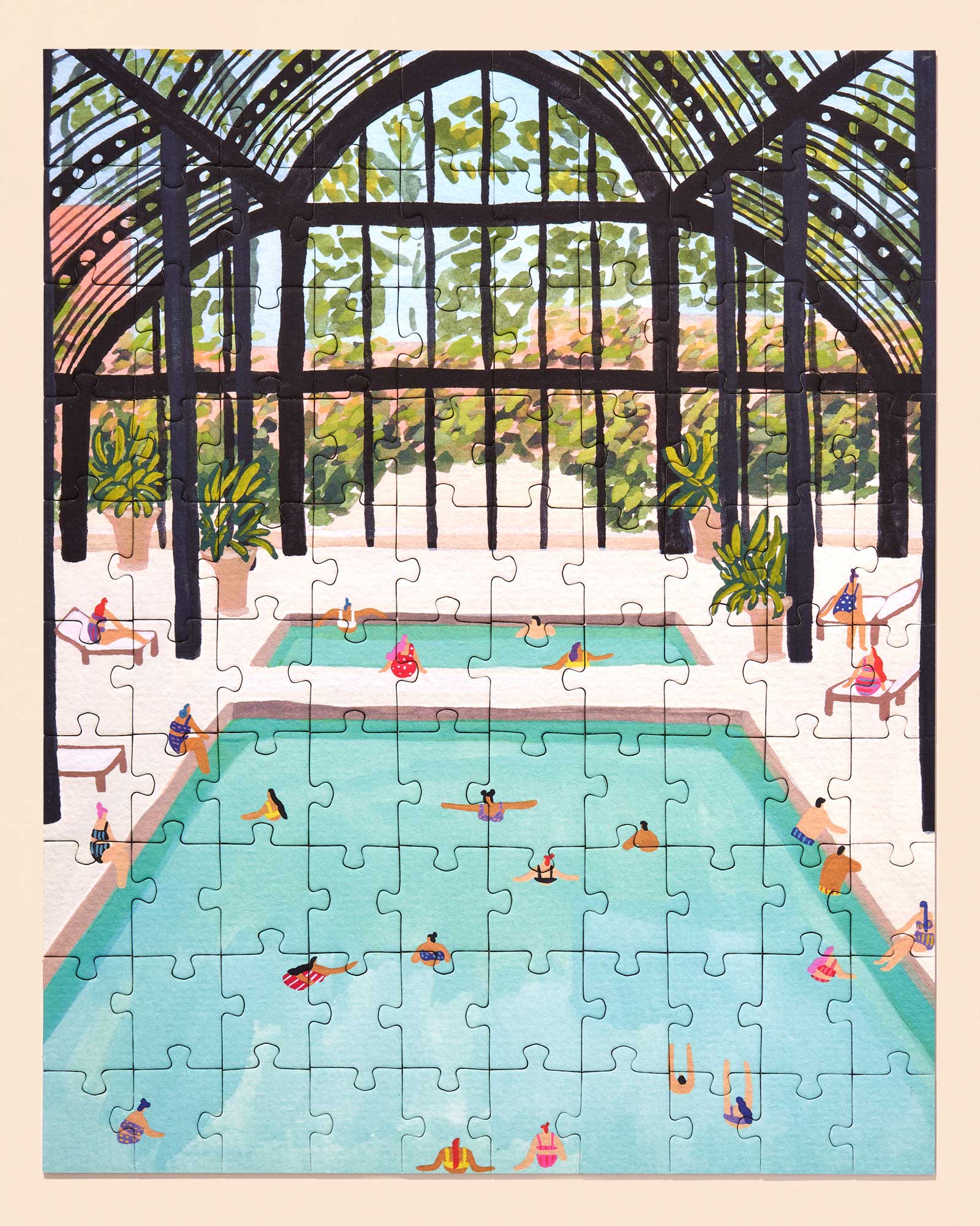 Royal Mansour - 100-Piece Jigsaw Puzzle by Ordinary Habit