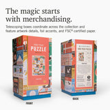 travel facts 1000 piece puzzle lantern press