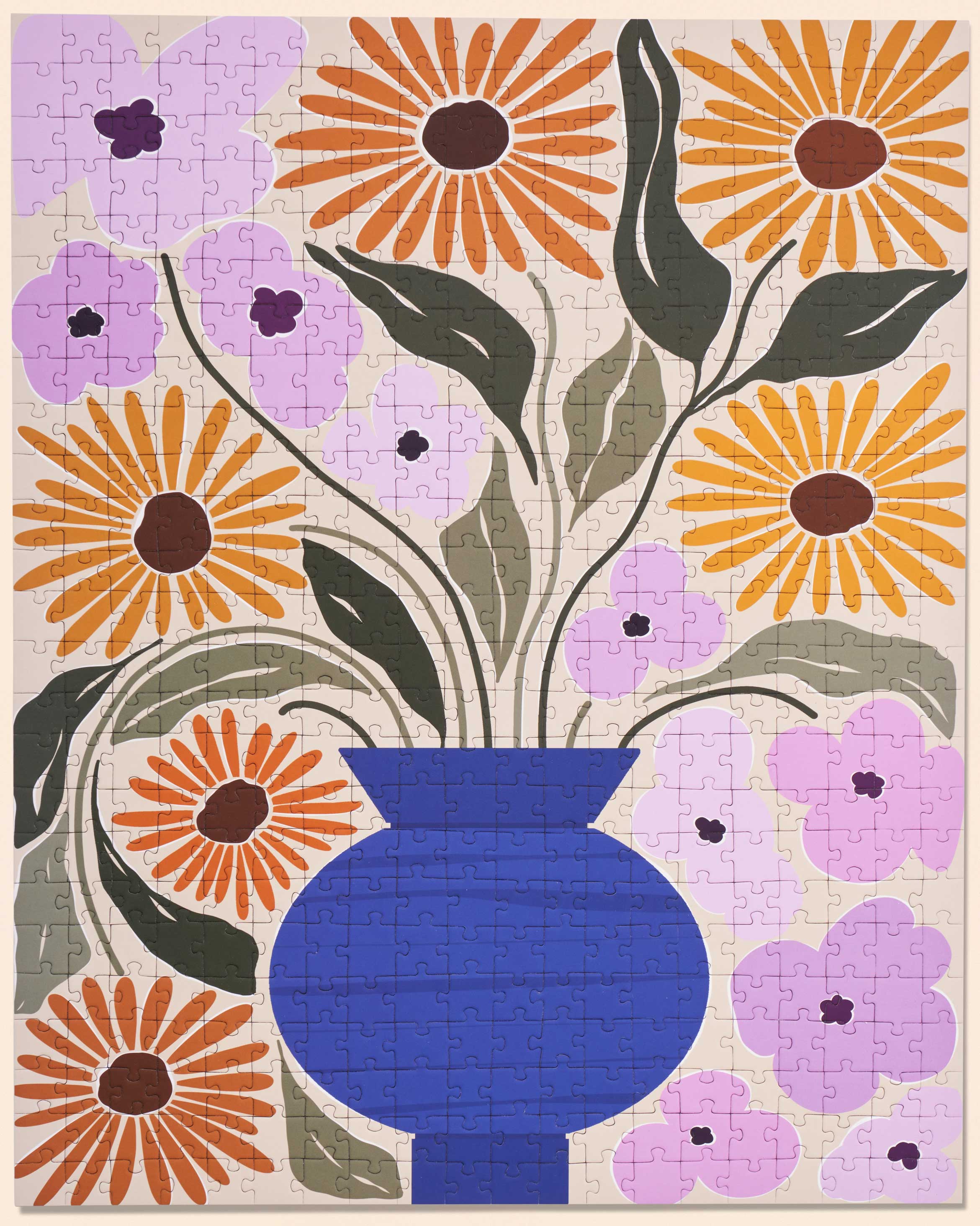 Vase of Flowers - 500-Piece Jigsaw Puzzle by Ordinary Habit