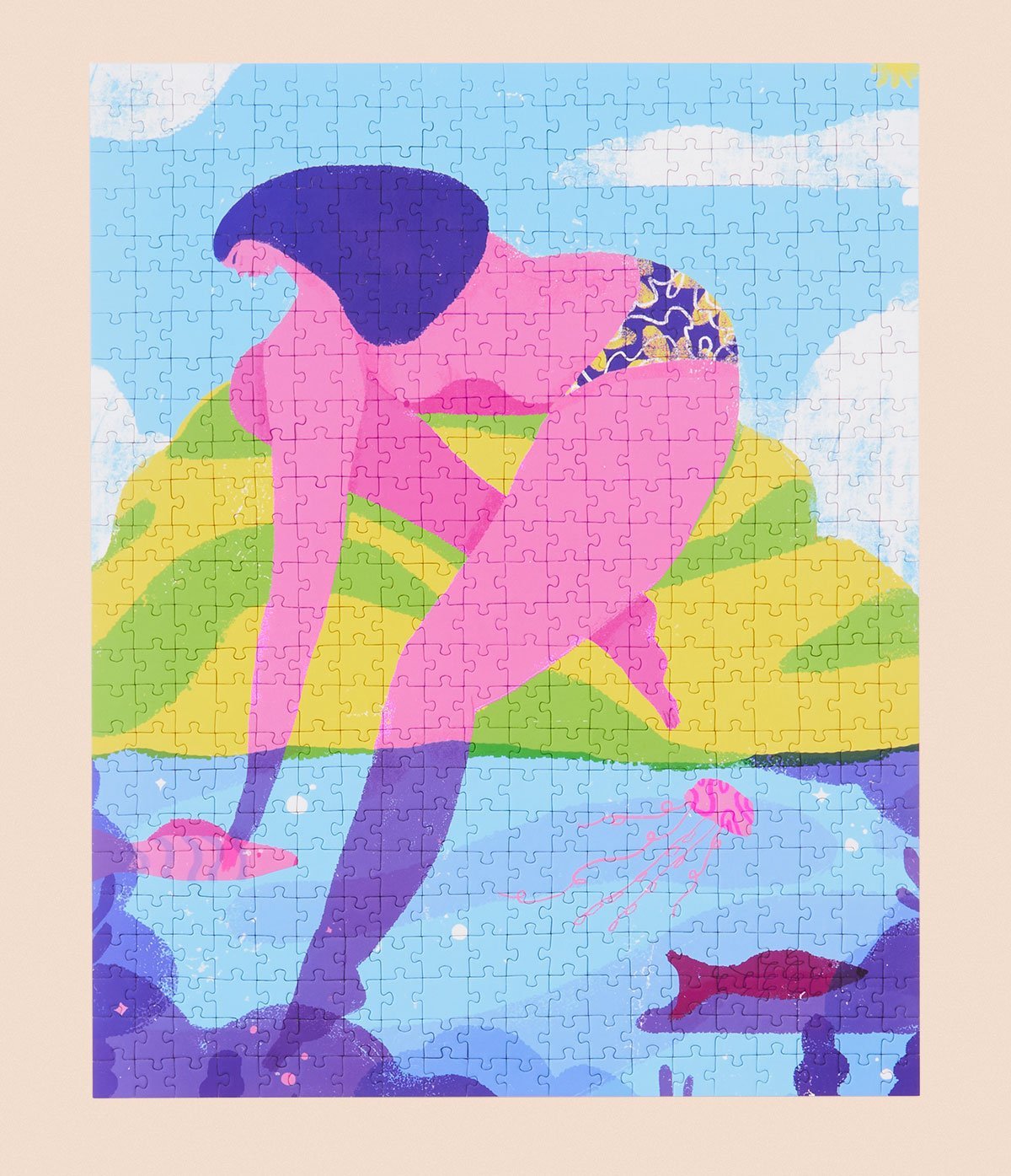 Water Sign - 500-Piece Jigsaw Puzzle by Ordinary Habit